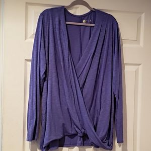 Twist front tunic
